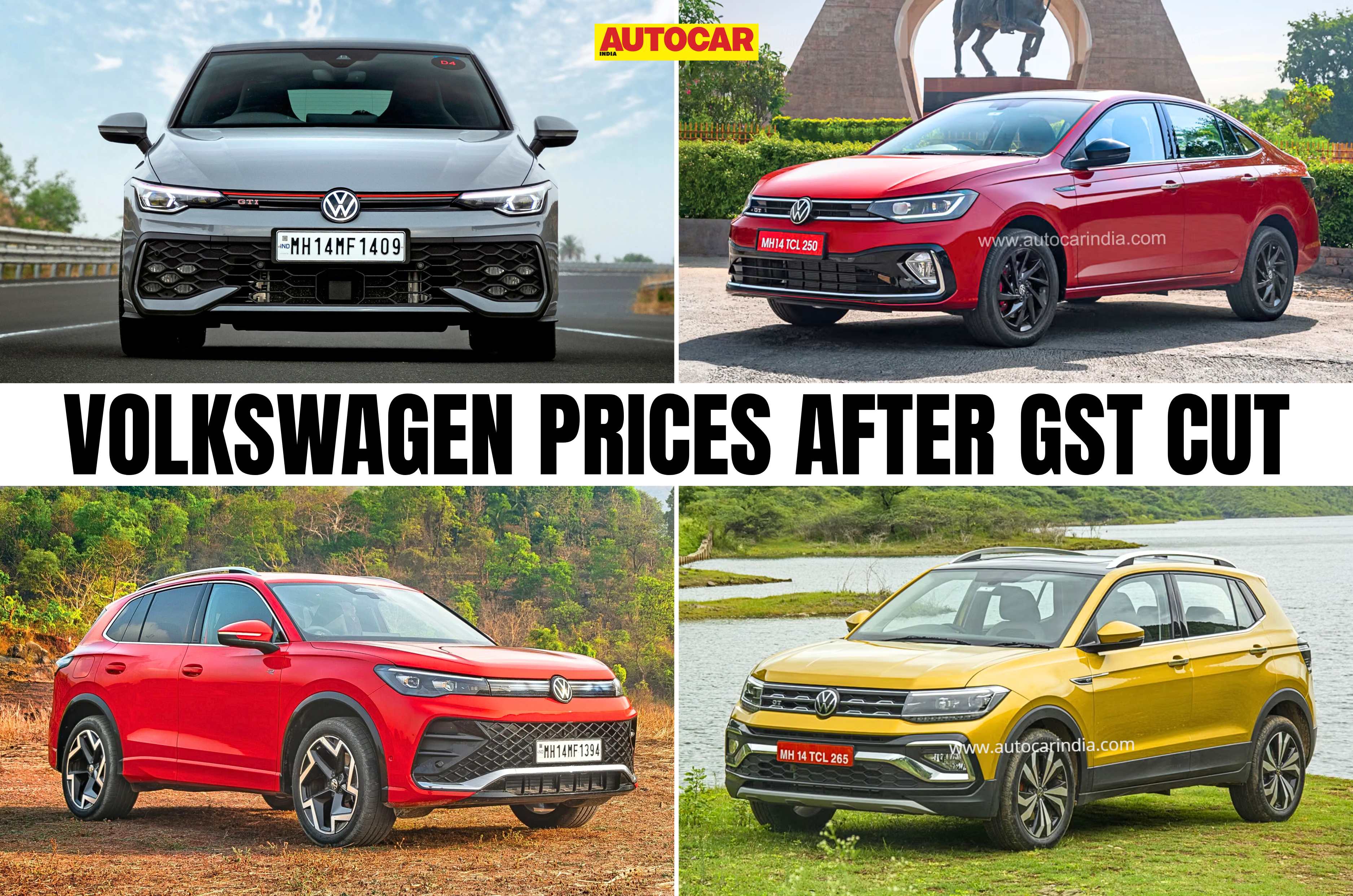 Volkswagen prices after GST cut Volkswagen prices after GST cut